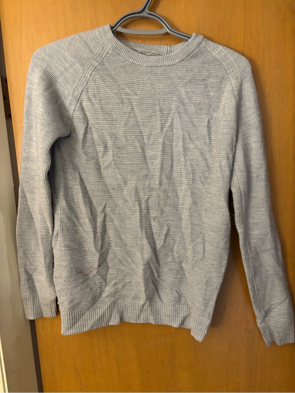 Lululemon Light Gray Crewneck Sweater